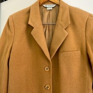 100%camelhair Austin Reed Blazer Coat Jacket